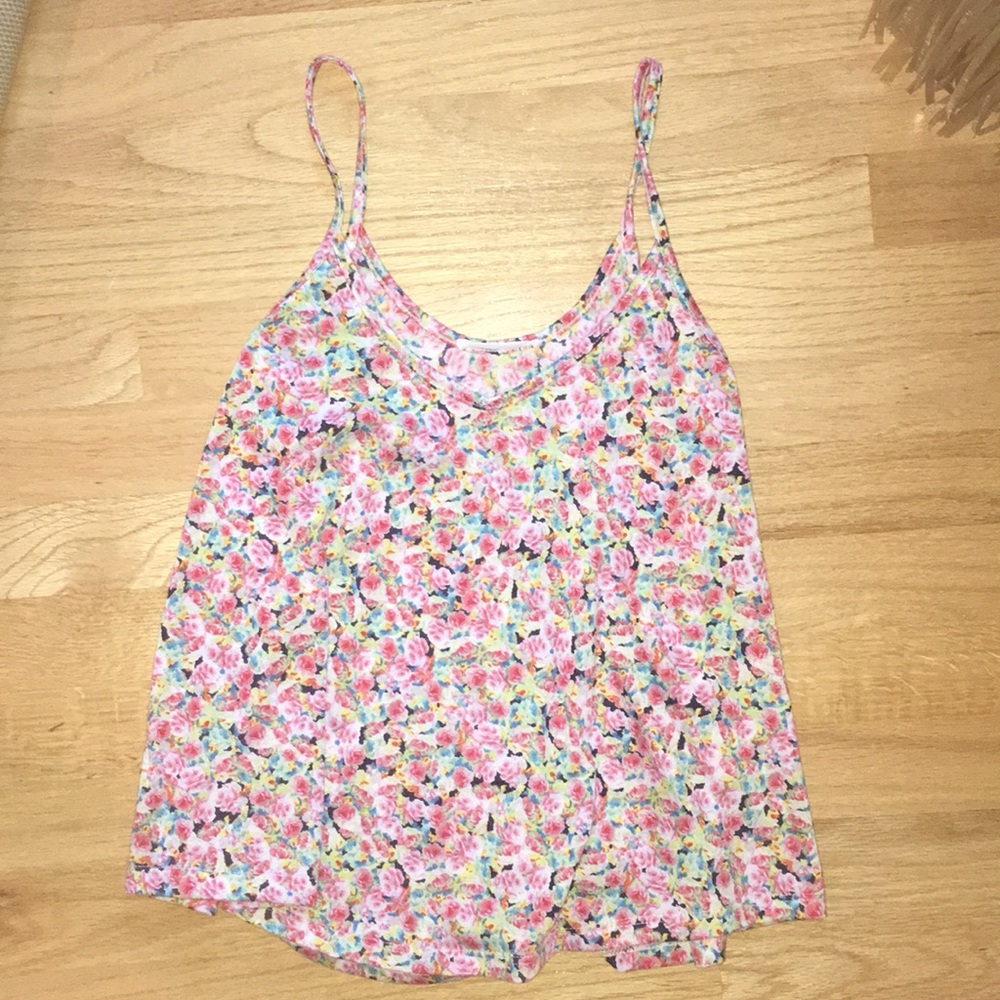 Nordstrom Floral tank top
